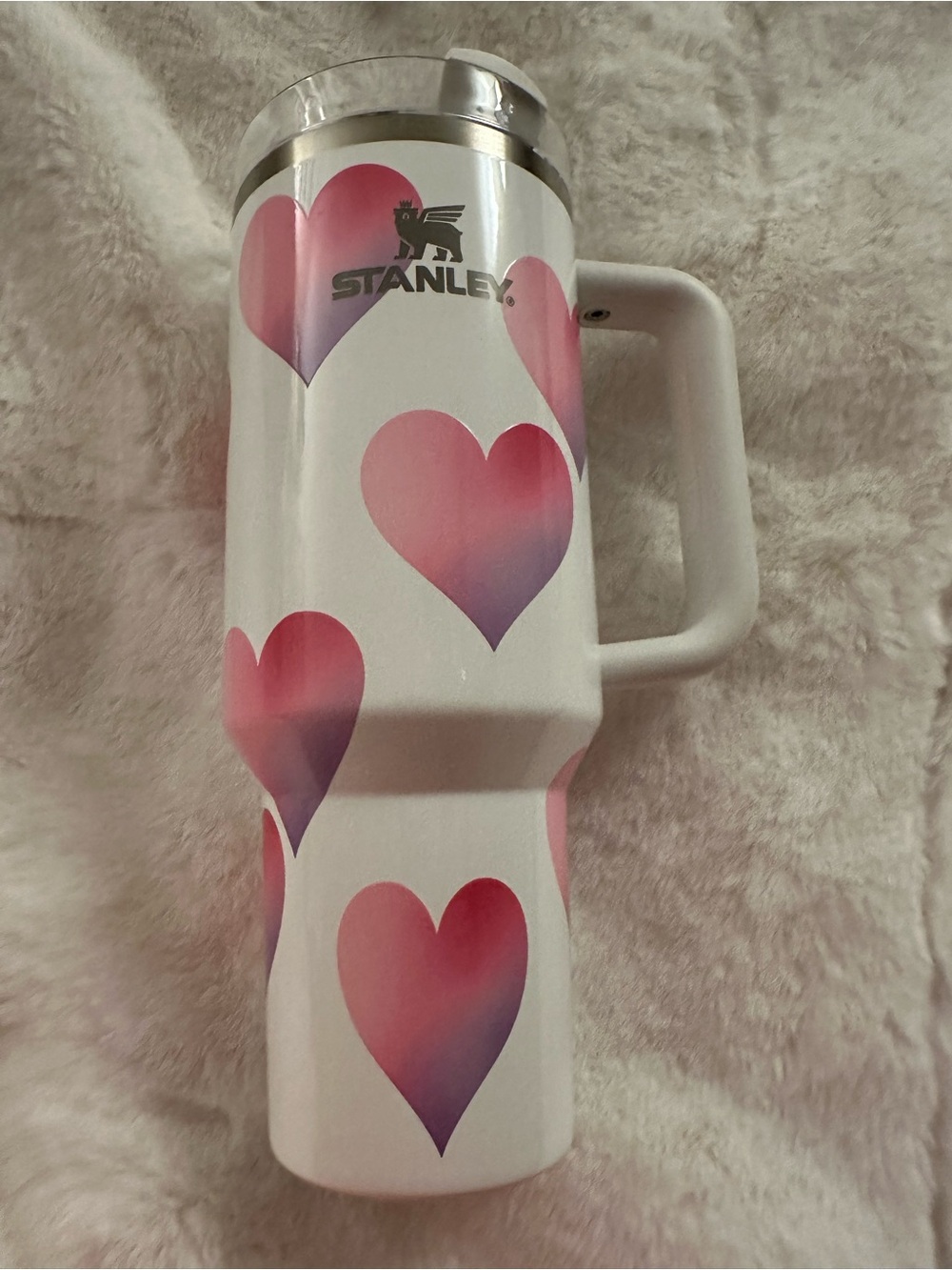 Stanley Valentine’s Day Heart Tumbler. 40 oz NWOT